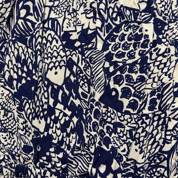 Lilly Pulitzer for Target Blue Strapless Jumpsuit - Picture 5 of 5